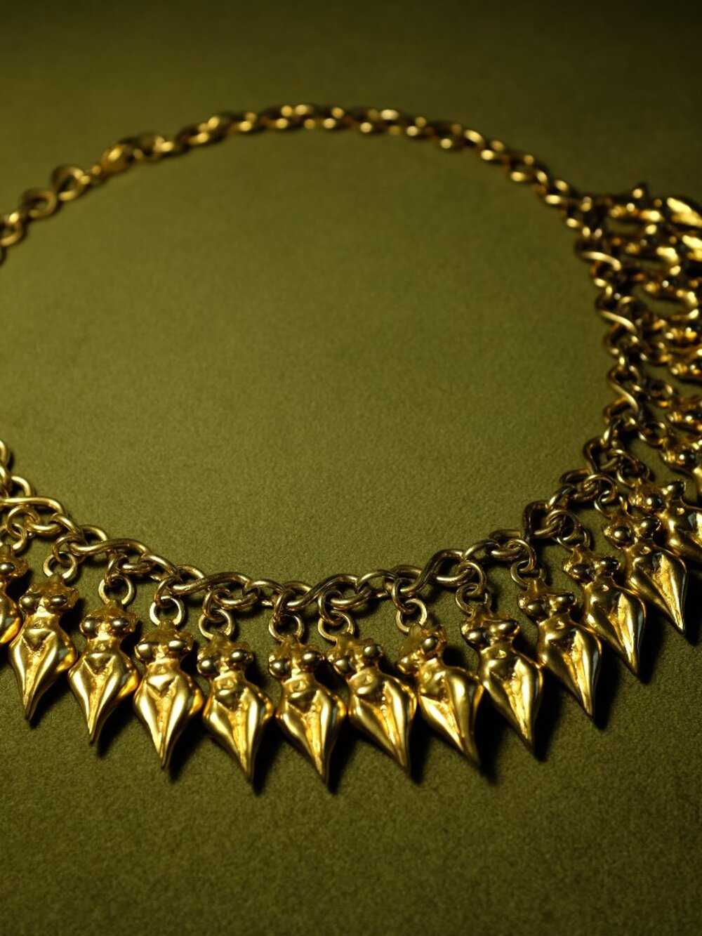 Robert Lee Morris Fertility Goddess Necklace